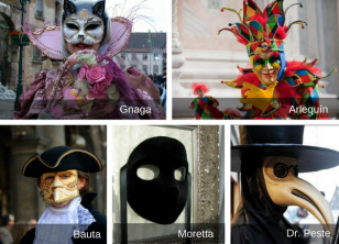 LAS MÁSCARAS DEL CARNAVAL DE VENECIA